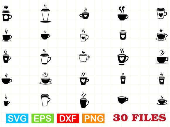 Coffee Svg, Coffee Cup Svg Bundle