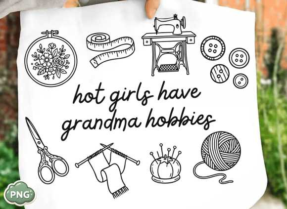 Funny Granny Era PNG SVG, Vintage