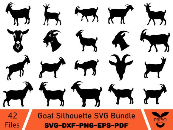 Goat Silhouette SVG Bundle Review