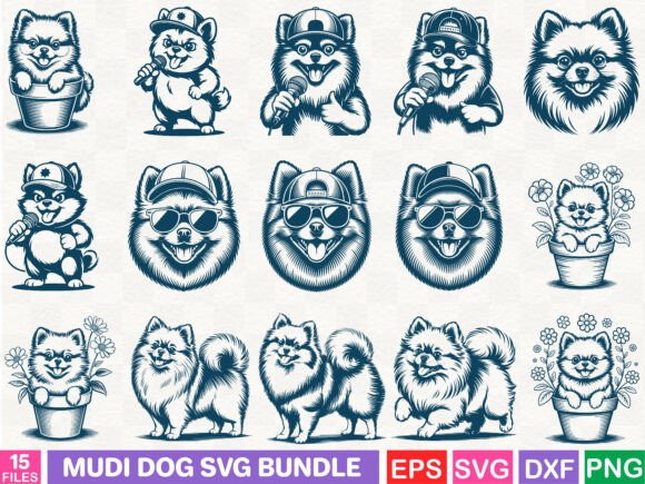 Mudi Dog SVG Bundle Review