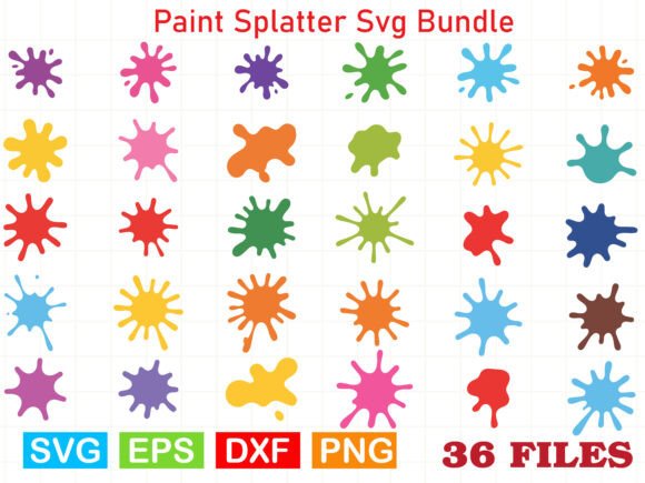 Paint Splatter Svg Bundle Review