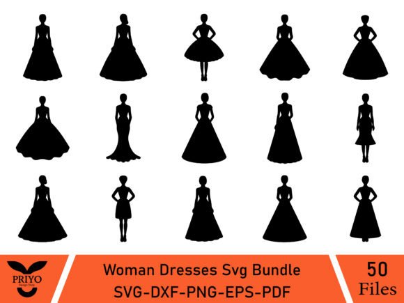 Woman Dresses Svg Bundle Review